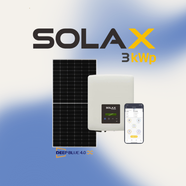 Fotovoltika Na kľúč 3 kWp Fotovoltický systém SolaX On-Grid